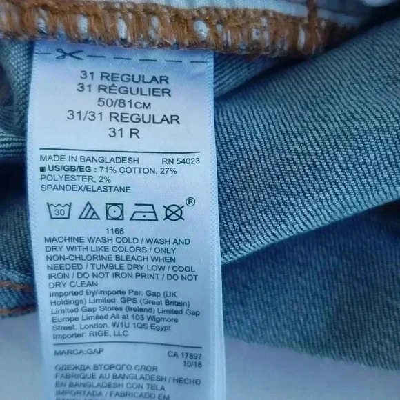 Gap denim legging 31R - Picture 4 of 6